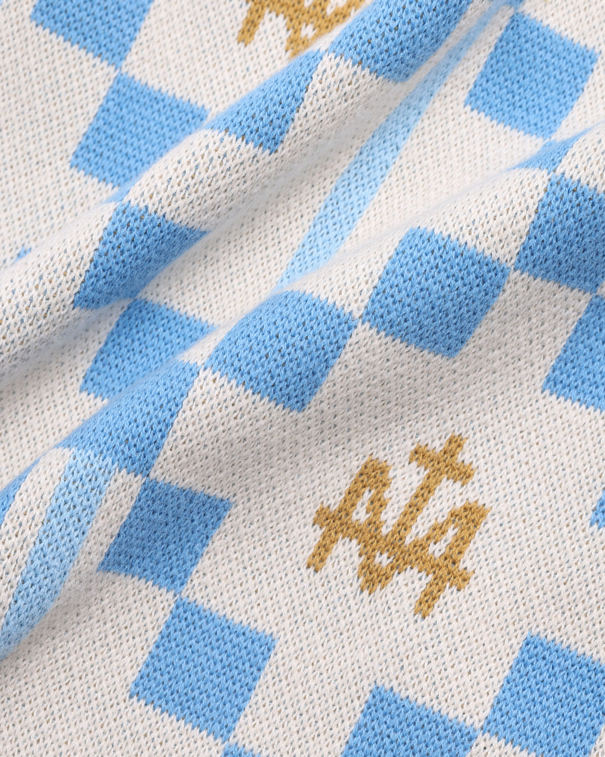 PREORDER Marian Cross Organic Cotton Knit Blanket
