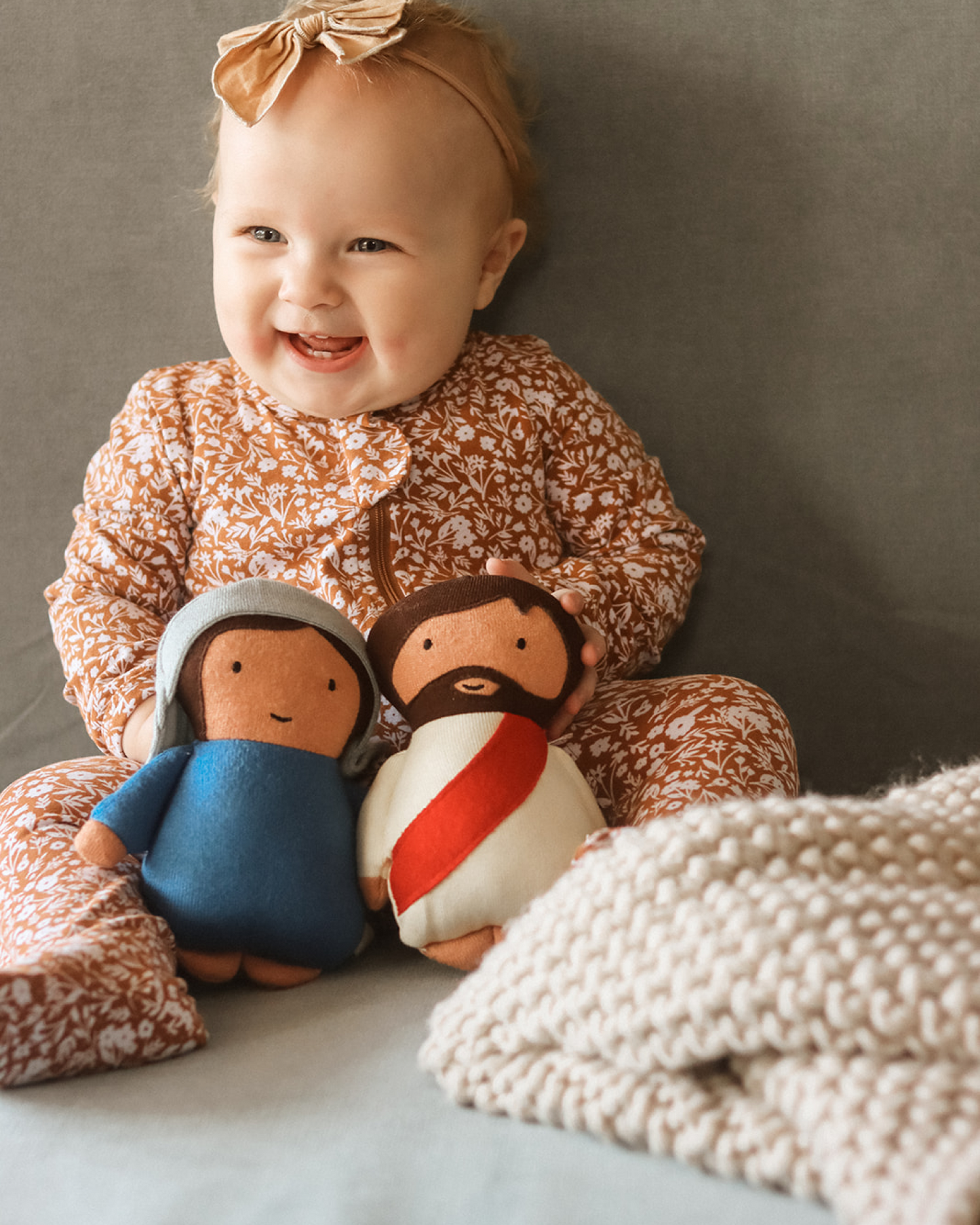 Mary Plush Rattle Doll