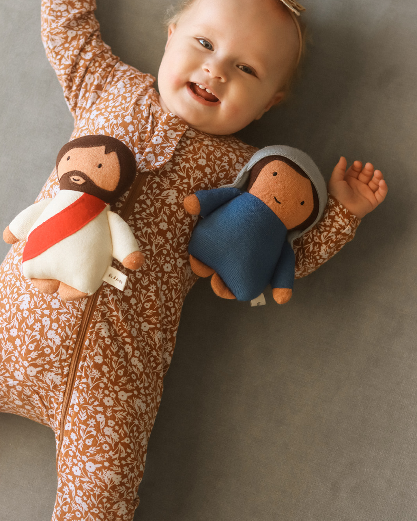 Jesus Plush Rattle Doll