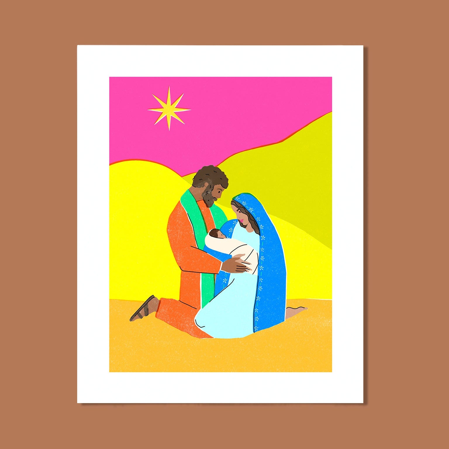 Commonweal Nativity 8x10 Christian Art Print