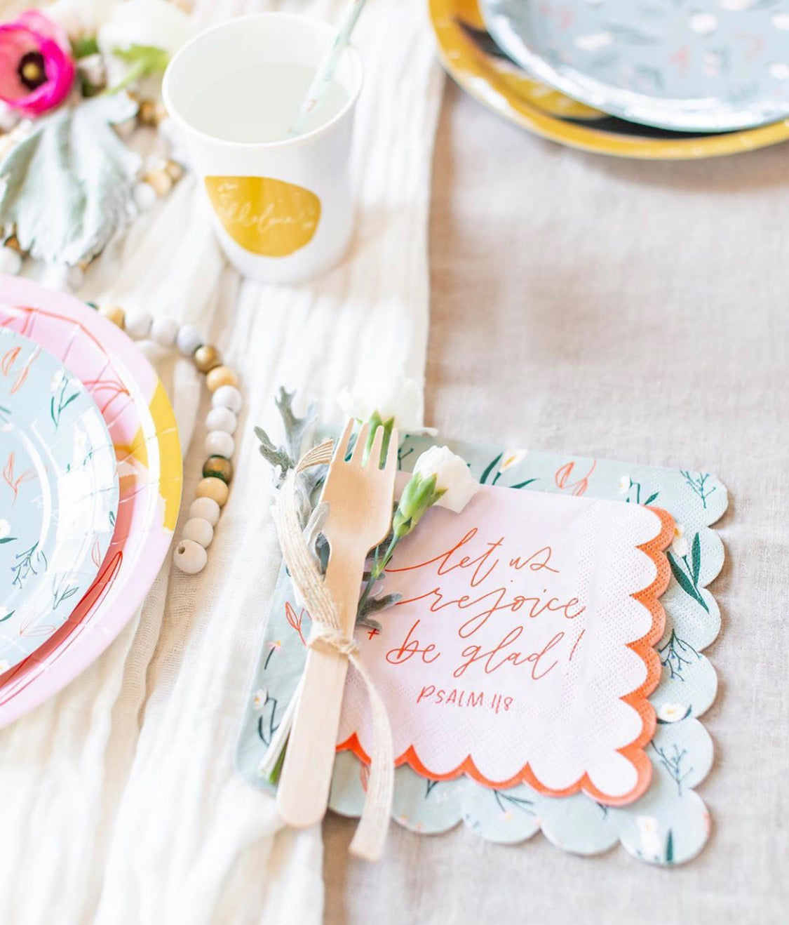DISCONTINUED Easter Dinner Napkins
