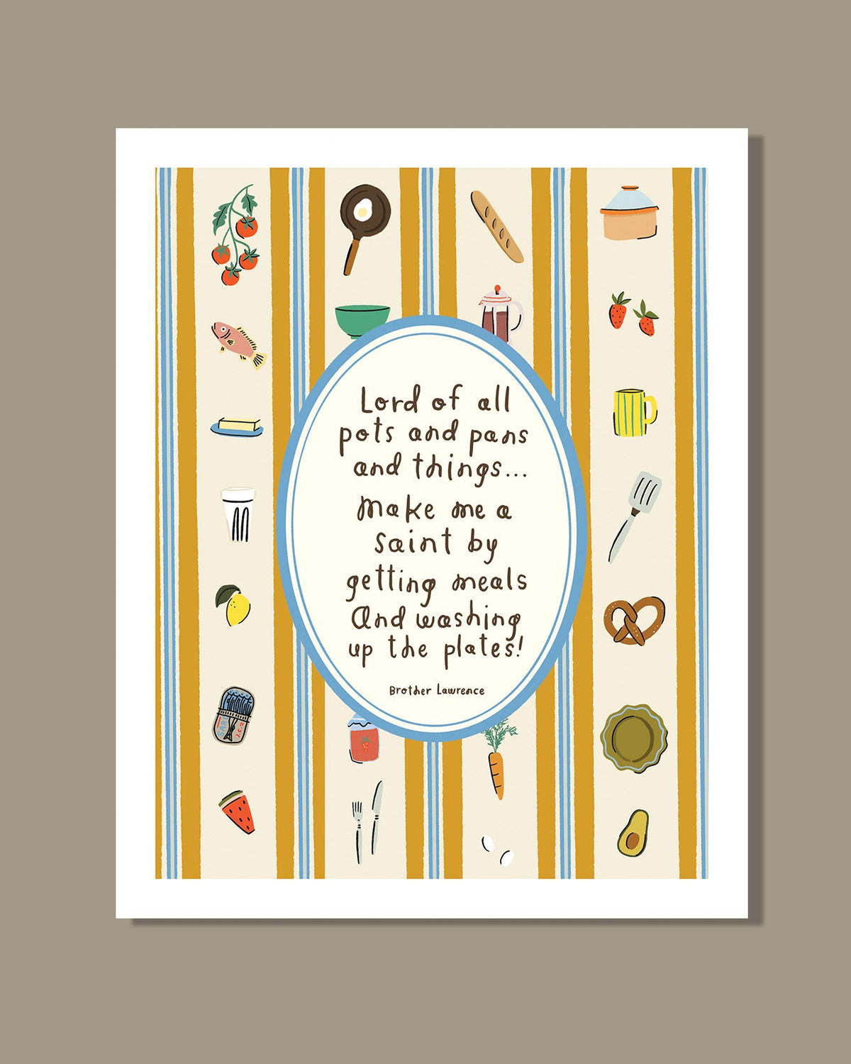 Pots and Pans 8x10 Print
