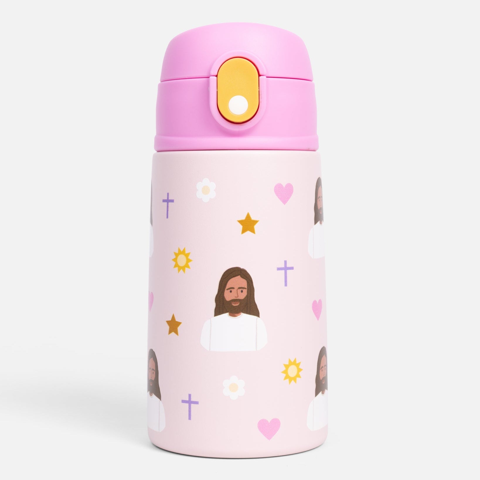 PinkJesusWaterBottle
