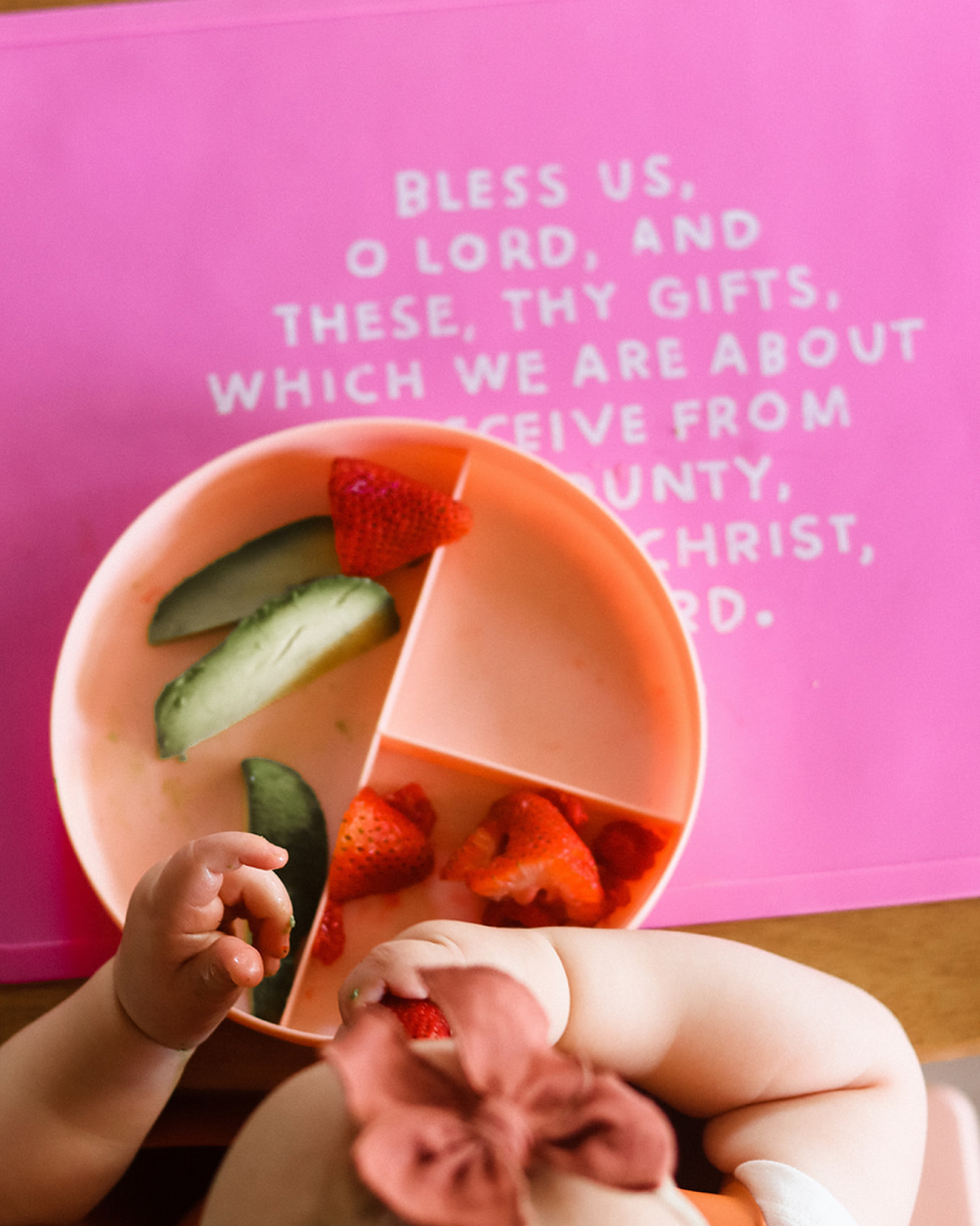 Meal Blessing Silicone Placemat