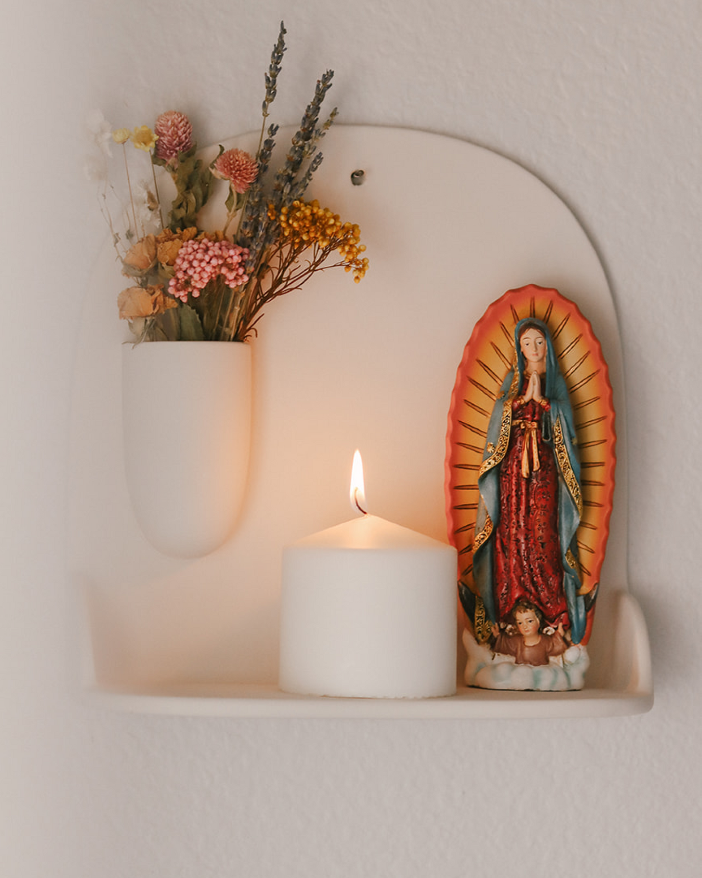 Beaheart Ceramic Wall Altar