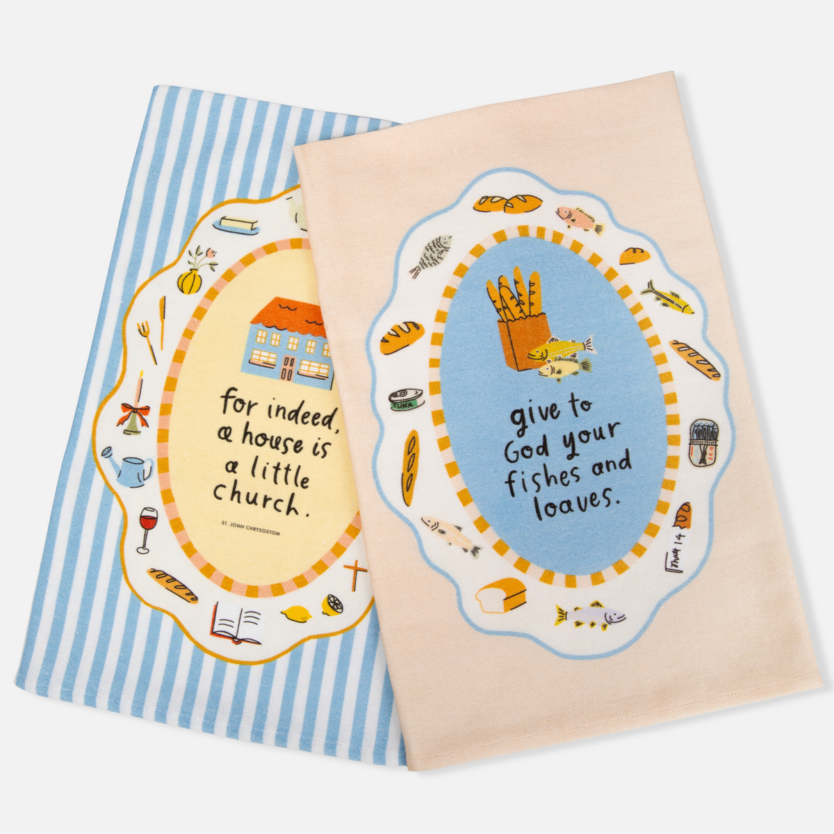 Linen Tea Towel Set – Pack of 2