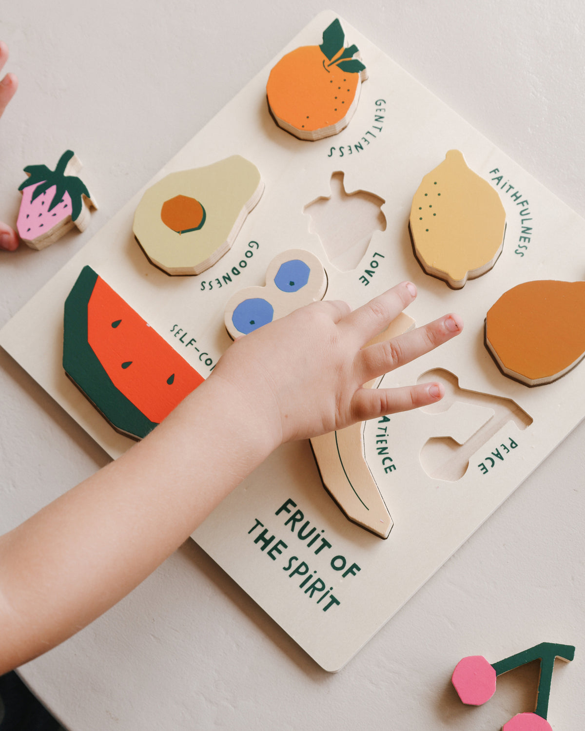 Fruit of the Spirit Wooden Puzzle
