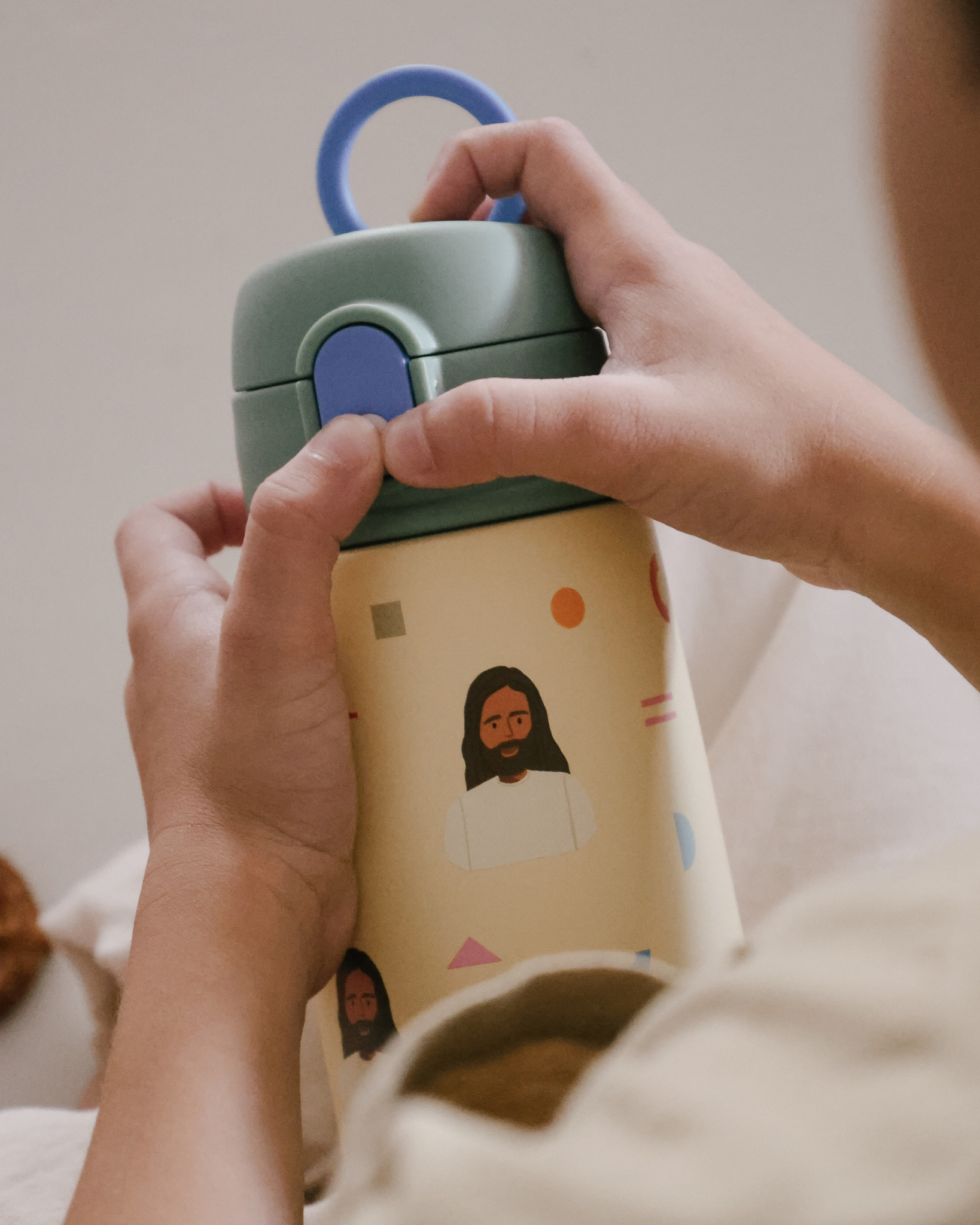 Jesus Water Bottle – 13.5oz Stainless Steel