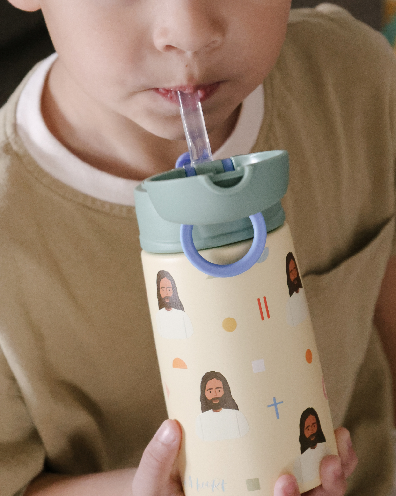 Jesus Water Bottle – 13.5oz Stainless Steel