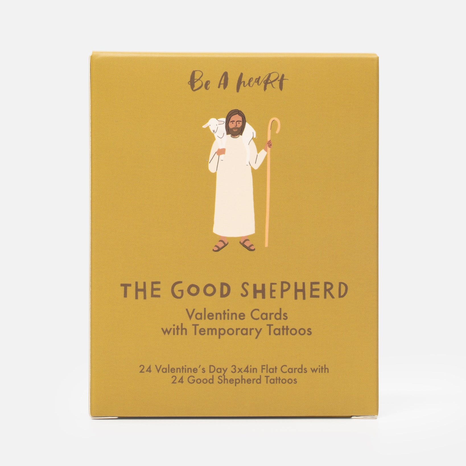 Jesus Is the Good Shepherd Valentine Cards with Temporary Tattoos