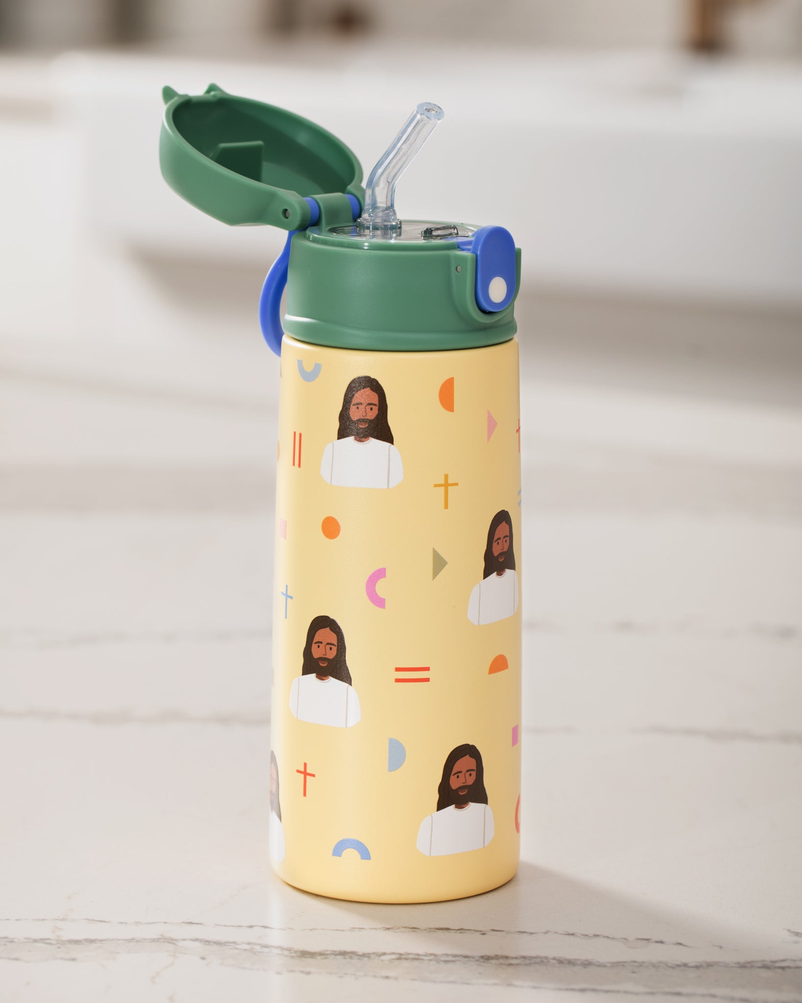 Jesus Water Bottle – 18.6oz Stainless Steel