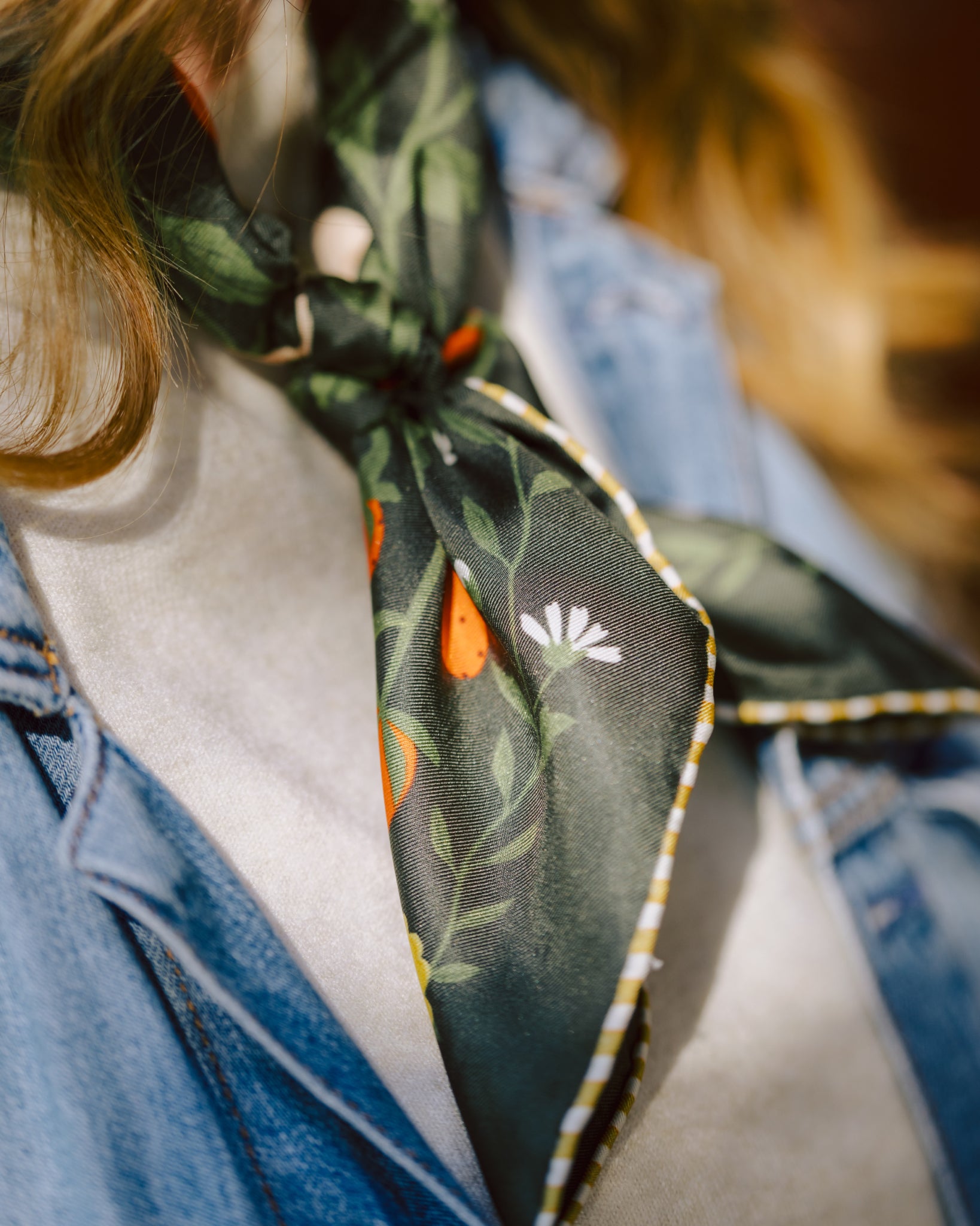Miraculous Medal Silk Scarf