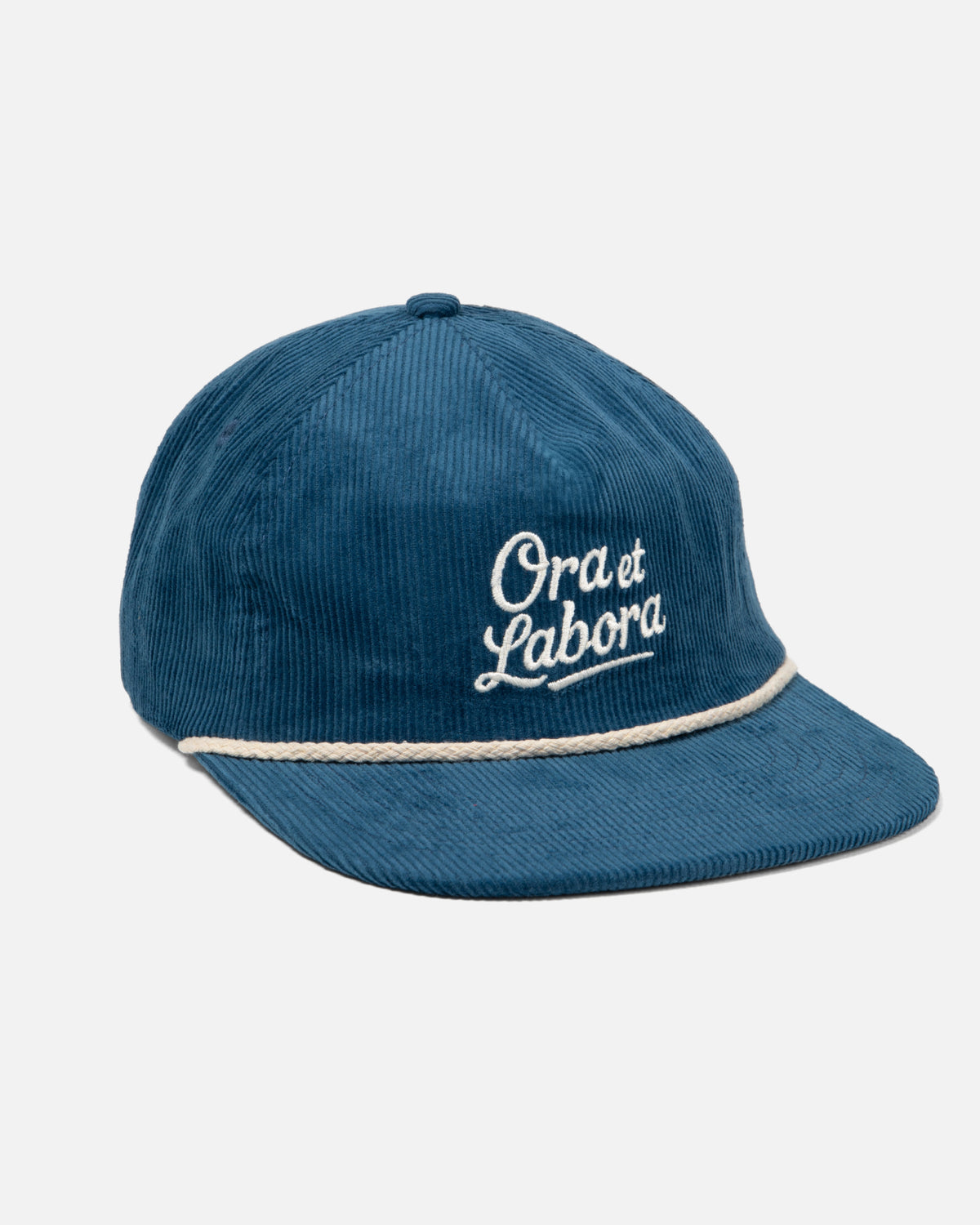 Blue Ora et Labora Corduroy Hat | Be A Heart