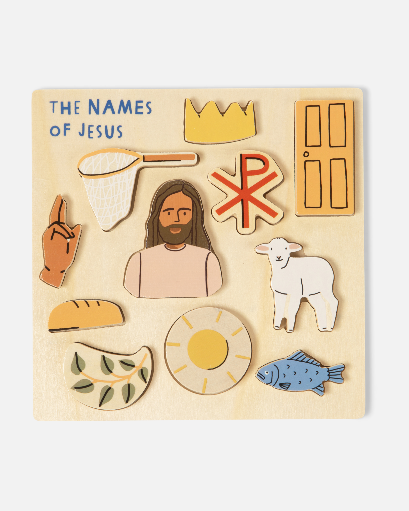 Jesus Wooden Puzzle | Be A Heart Toy