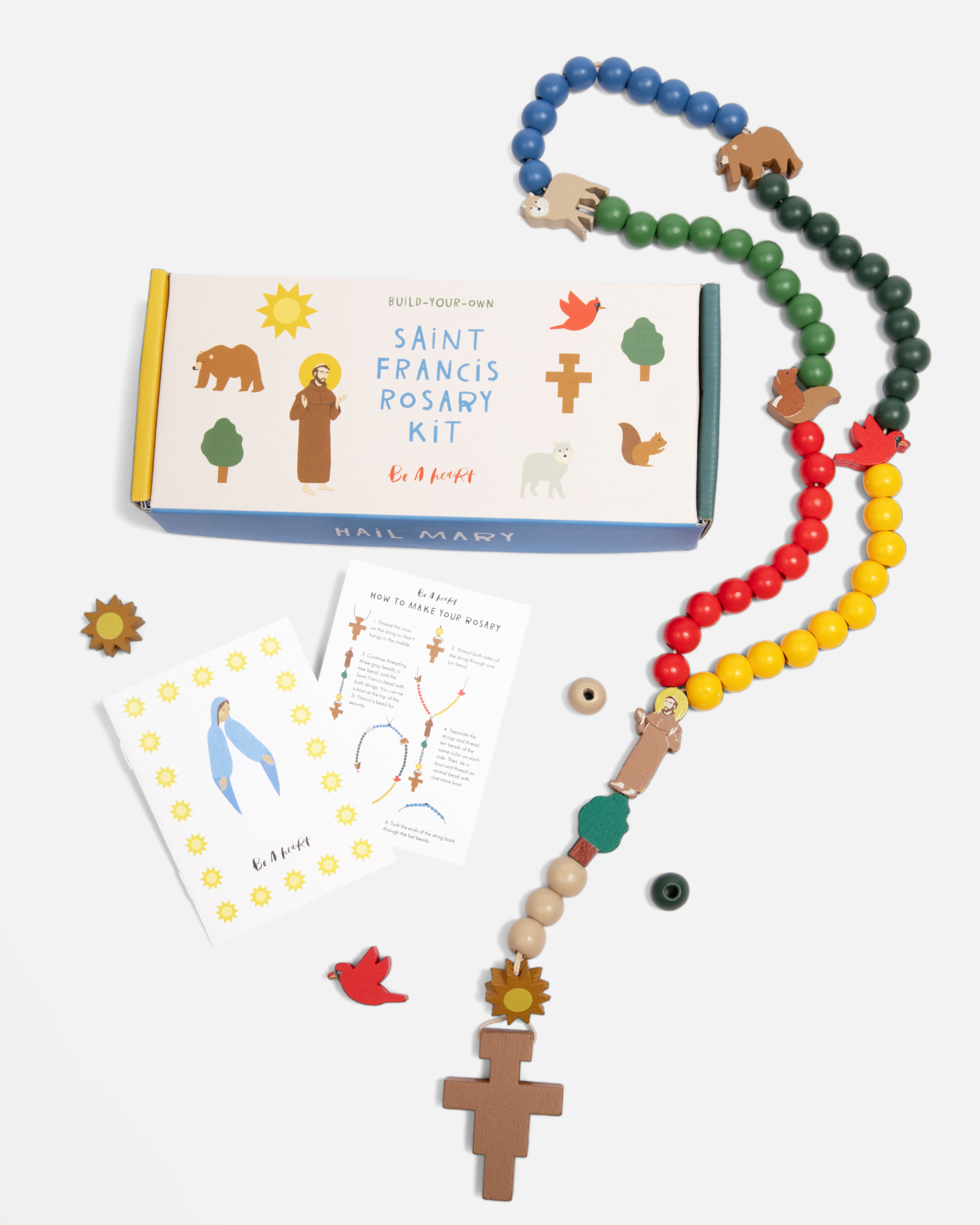 Children's Wooden Rosary Craft Kit - The National Shrine of Blessed Francis  Xavier Seelos