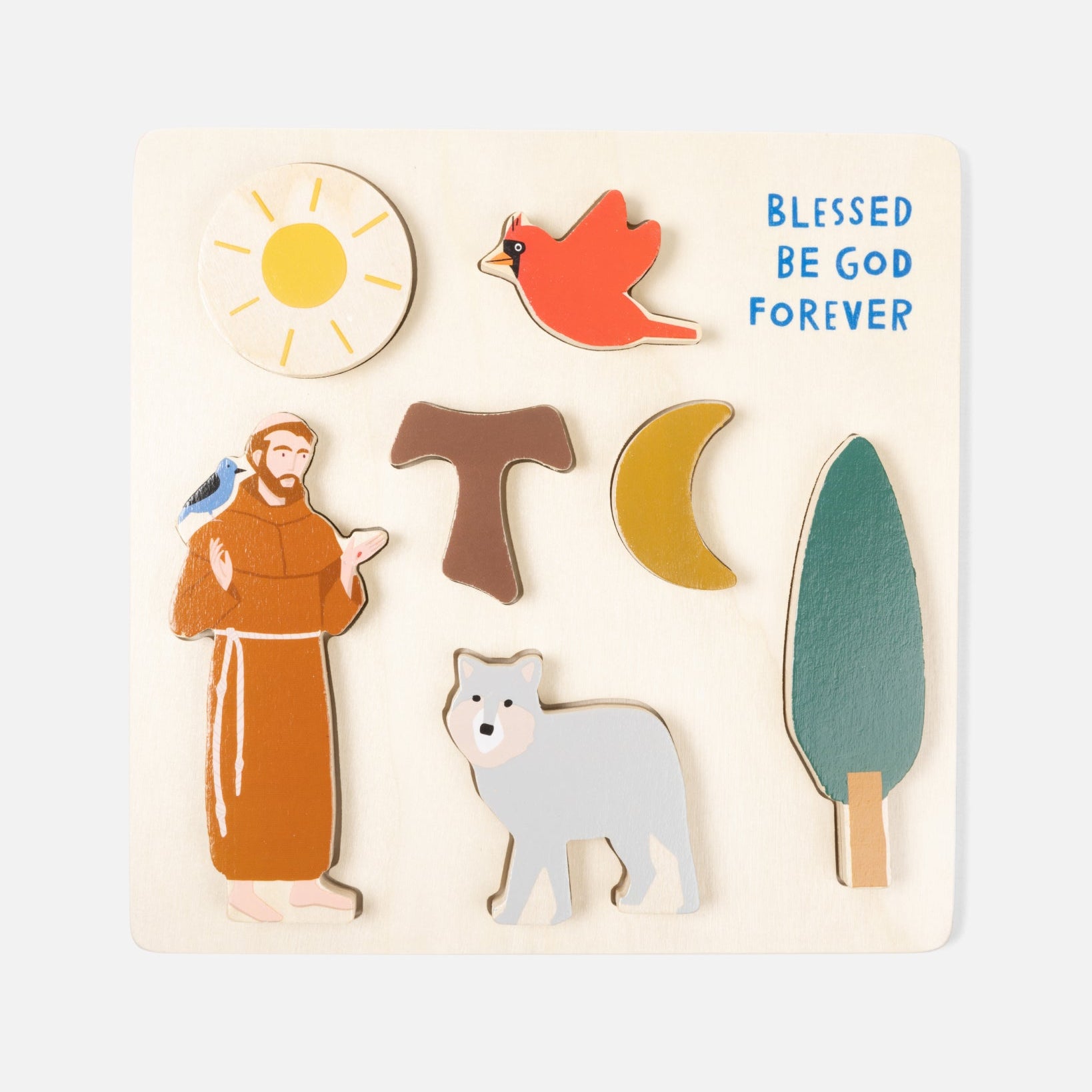 St. Francis Wooden Puzzle
