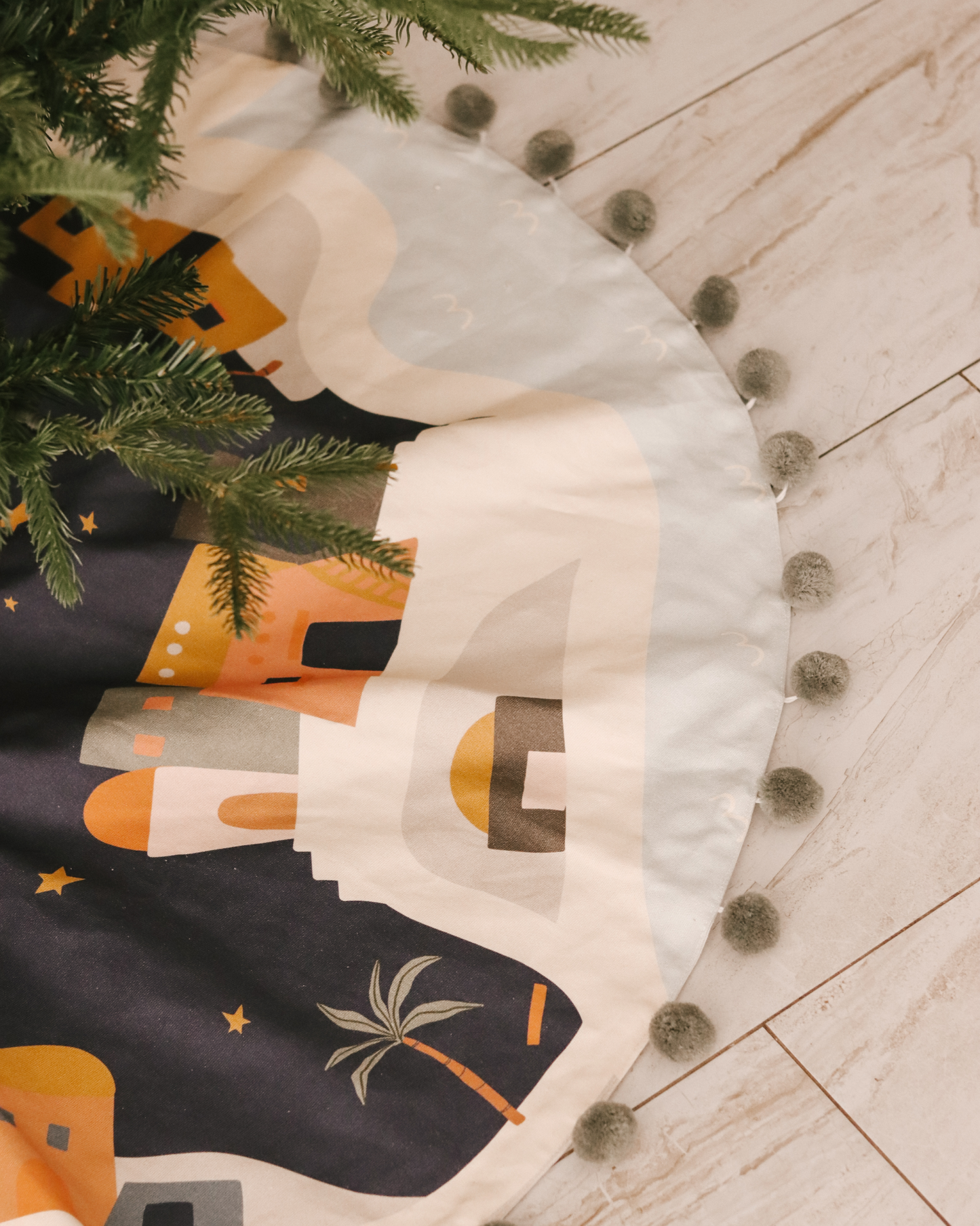 Holy Land Christmas Tree Skirt