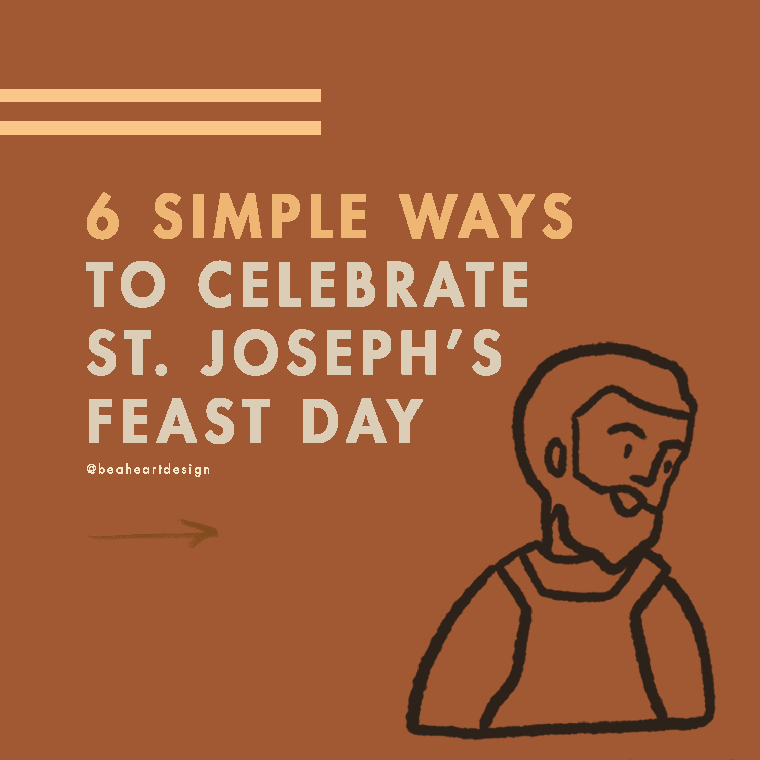 6 simple ways to celebrate St. Joseph the Husband of Mary's feast day