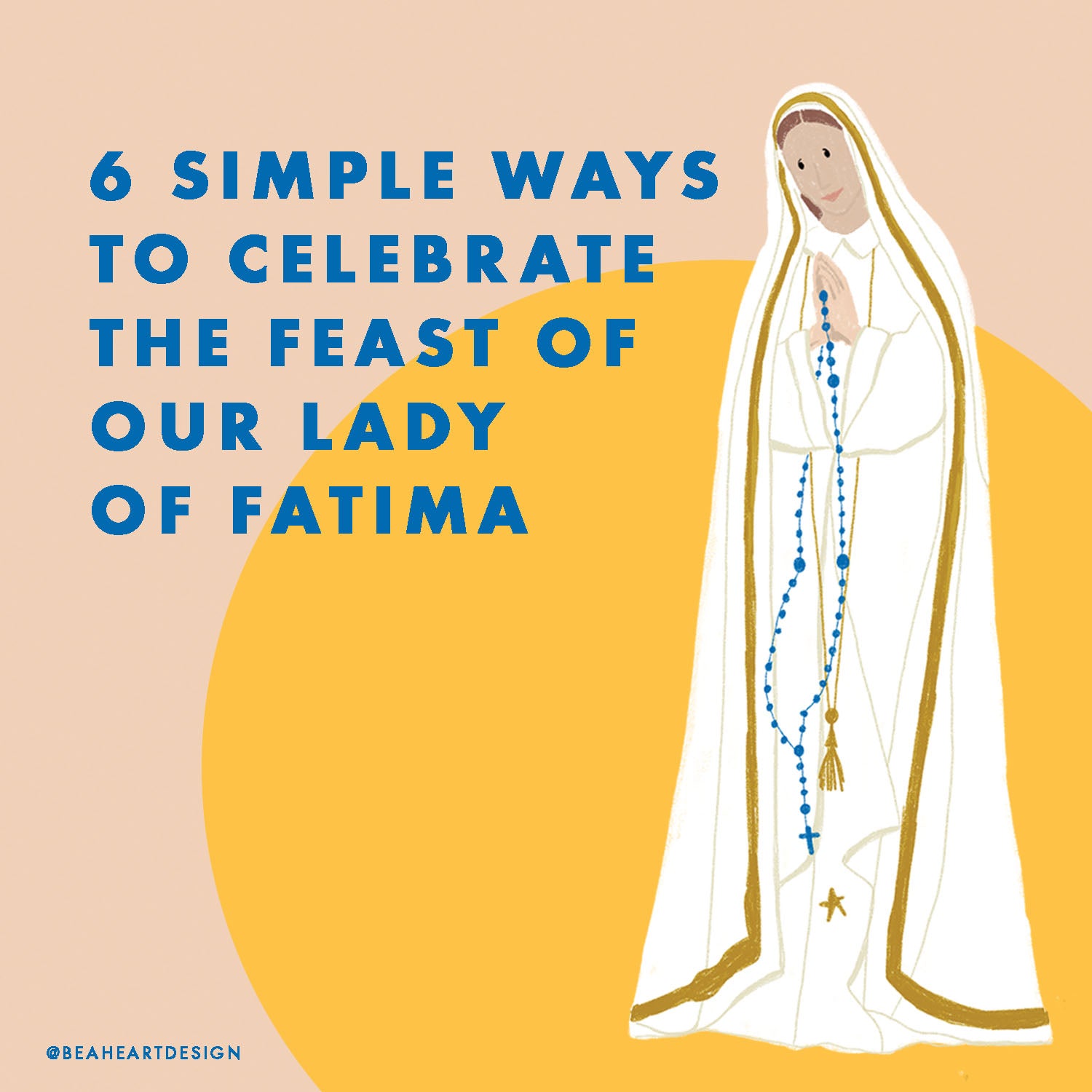 6 simple ways to celebrate our lady of fatima