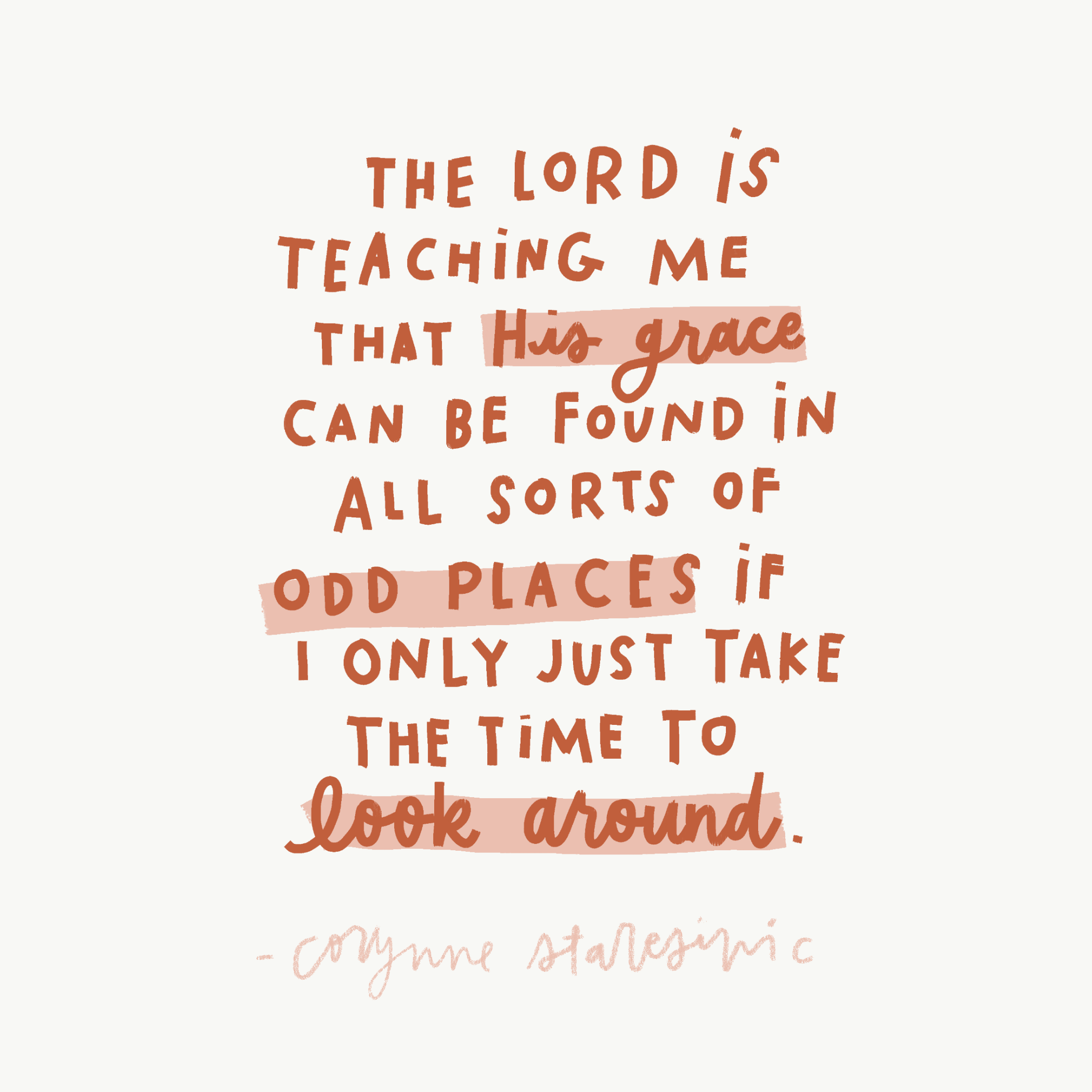 Becoming Myself: Corynne Staresinic
