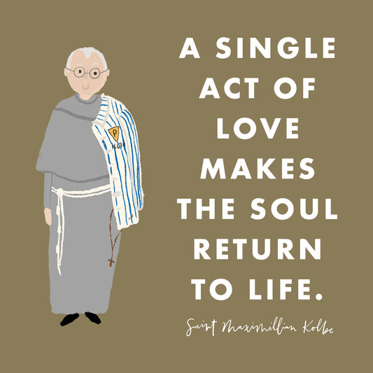 Happy Feast day of Saint Maximilian Kolbe!