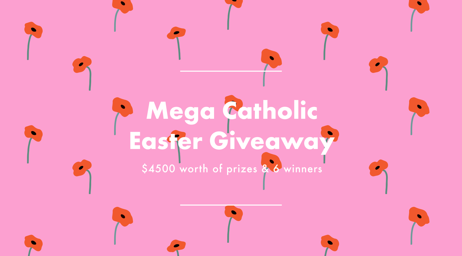 The Mega Catholic Easter Giveaway