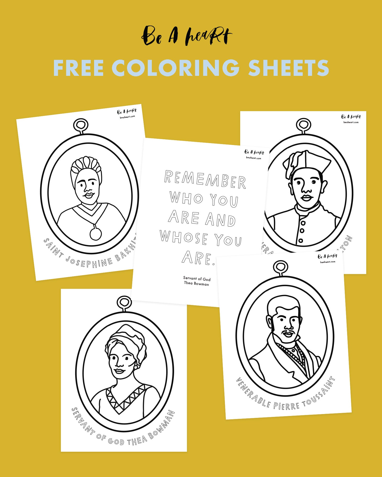 Celebrate Black Catholic History Month with Free Coloring Pages