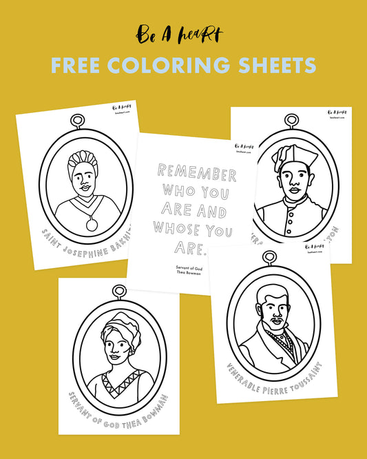 Celebrate Black Catholic History Month with Free Coloring Pages