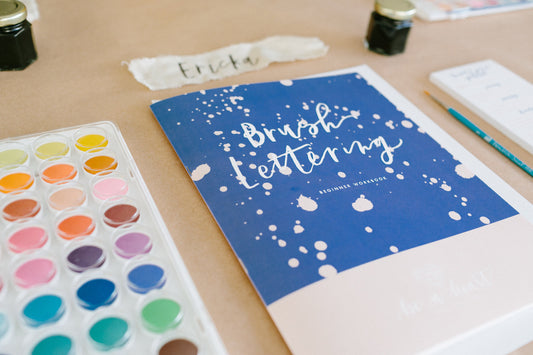 Beginner Brush Lettering Class at Makers Mess