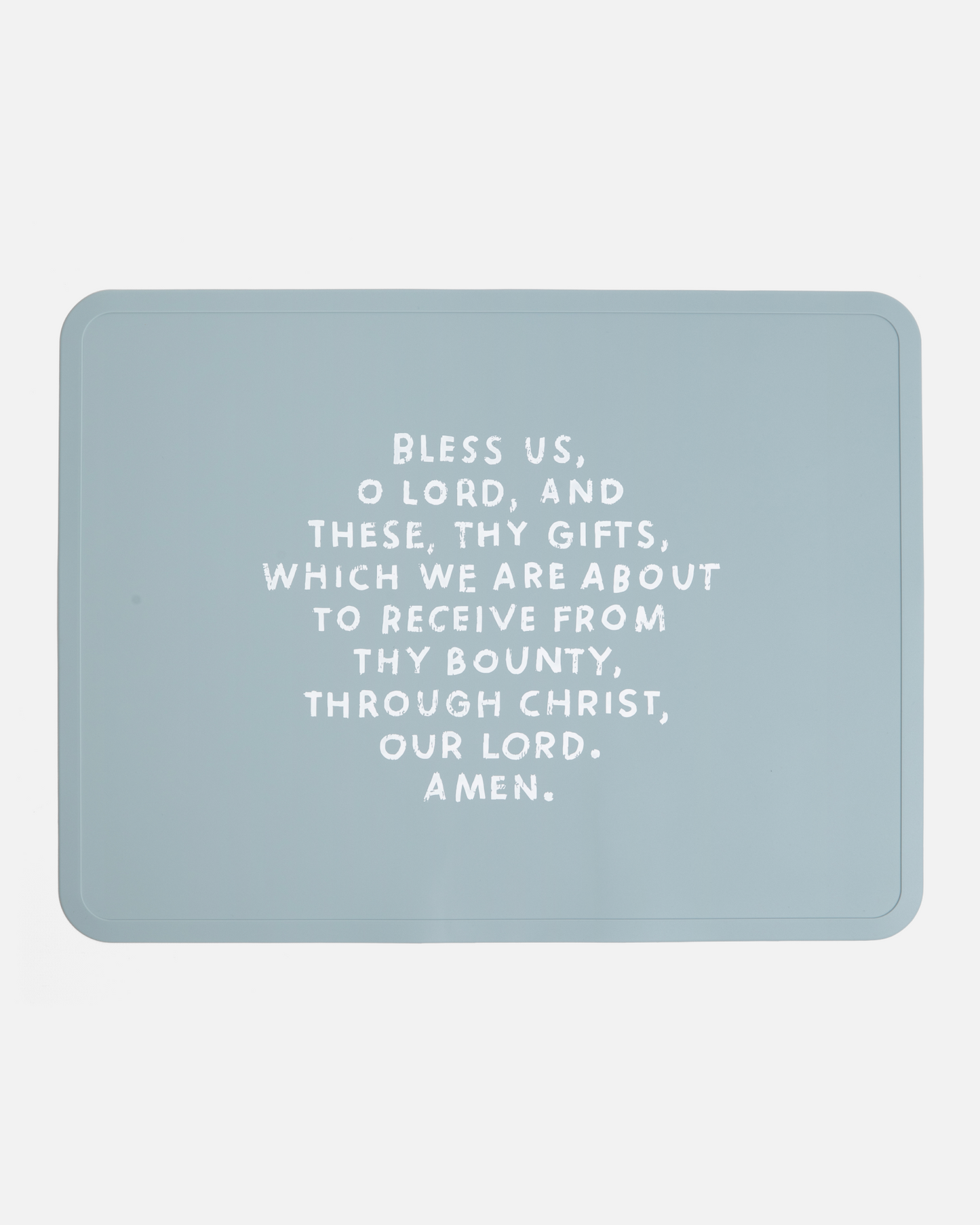 Meal Blessing Silicone Placemat