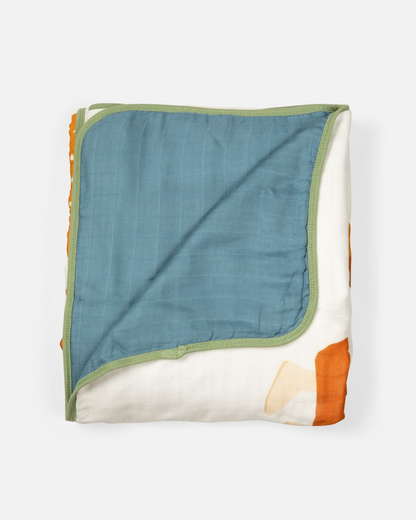 Saint Francis Deluxe Muslin Blanket