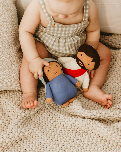 Jesus Plush Rattle Doll