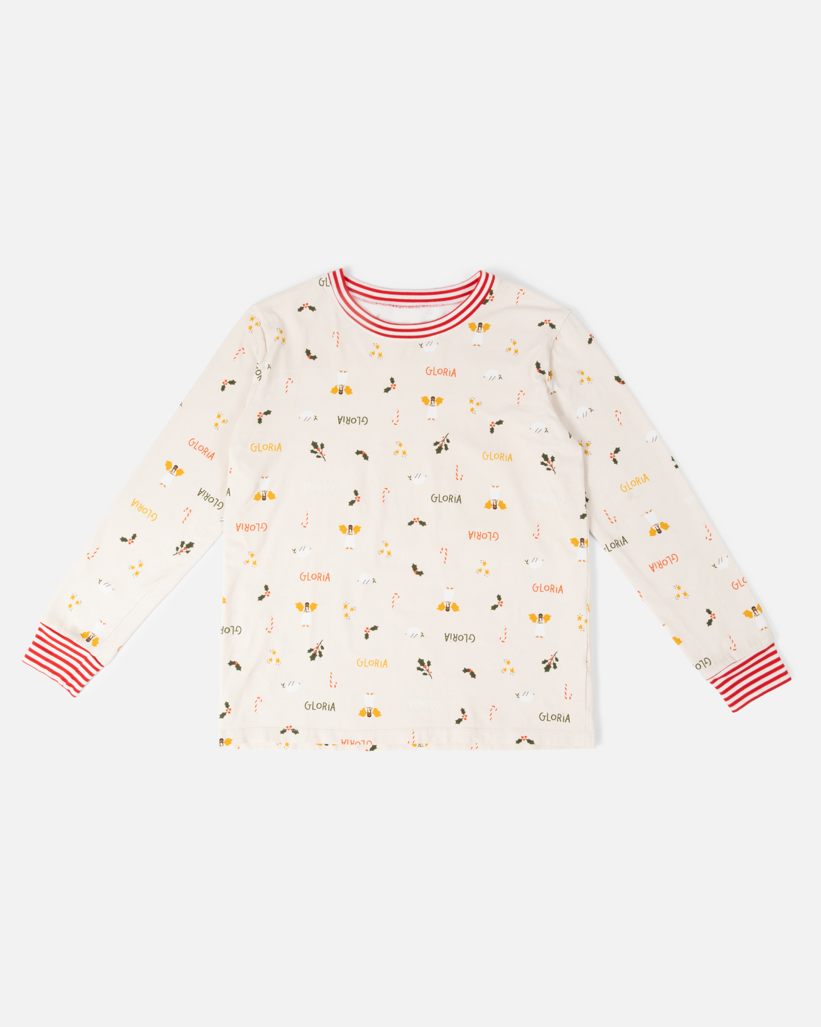 Women's Christmas Pajama Long Sleeve Shirt