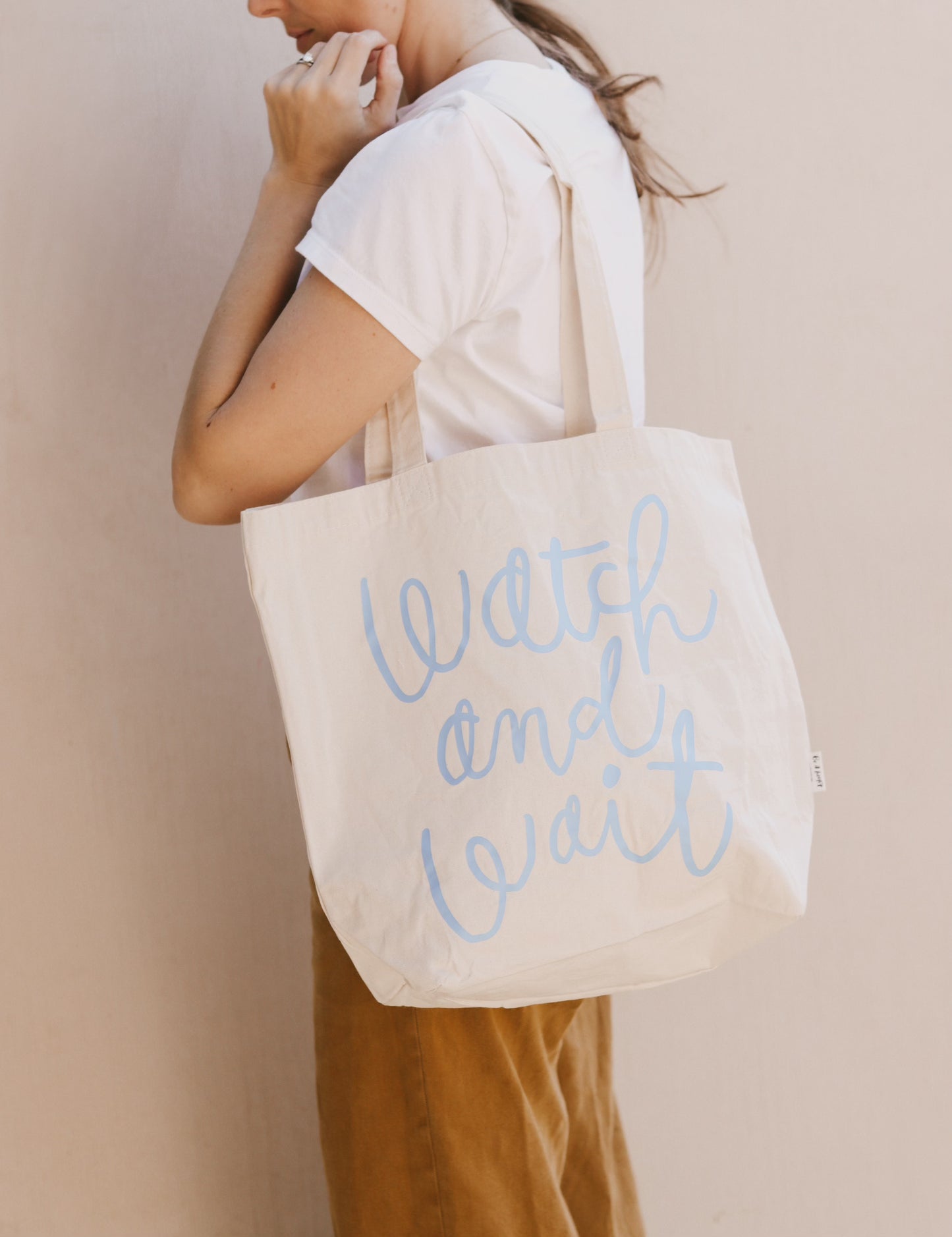 Watch and Wait Tote Bag