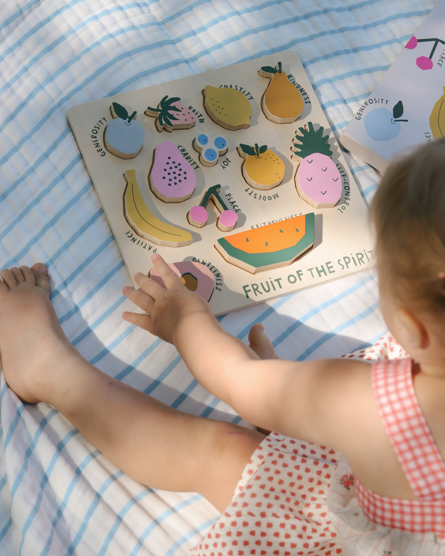 Be A Heart Fruit of the Spirit Wooden Puzzle