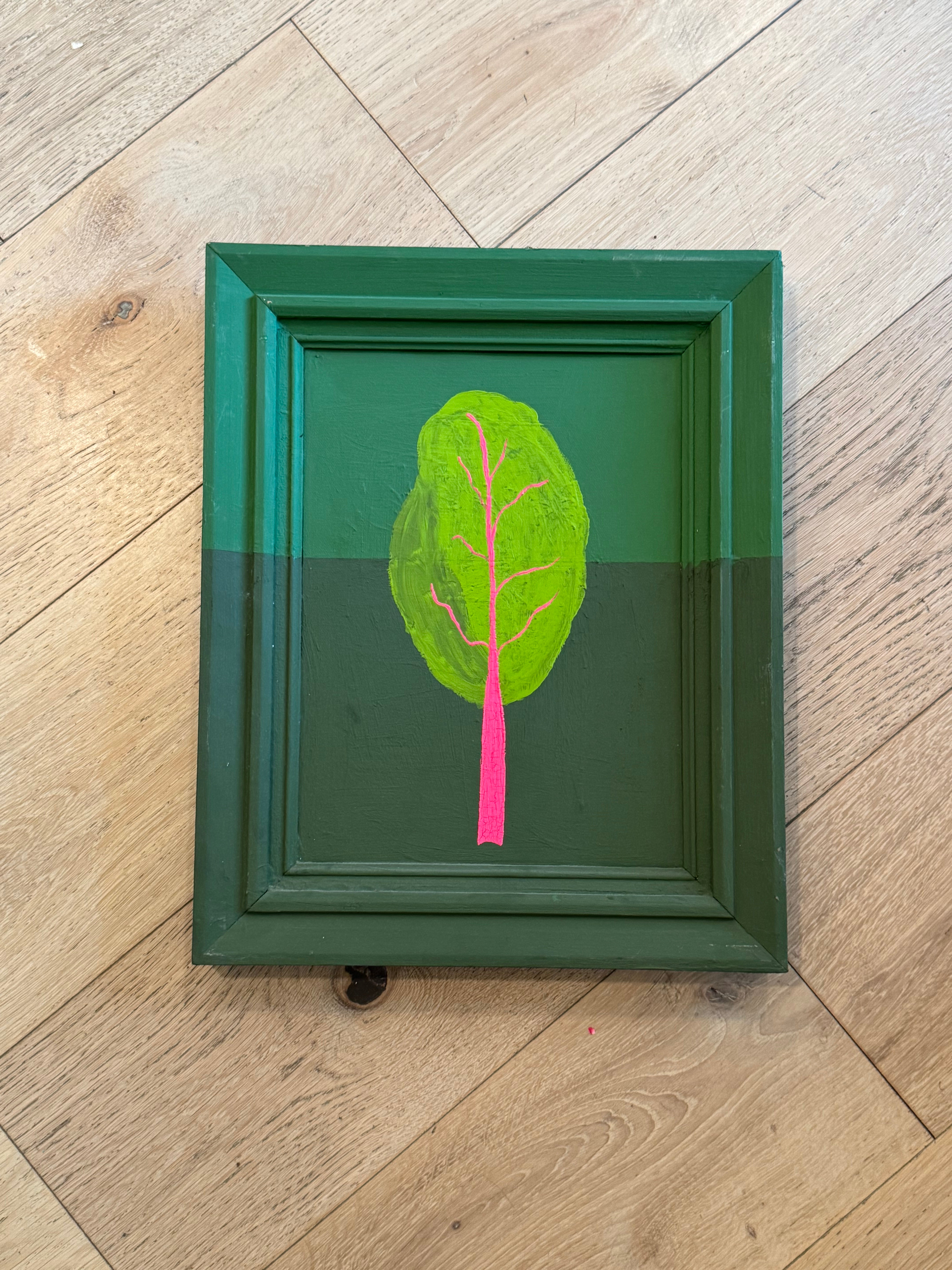 Kale Painting for Living the Seasons