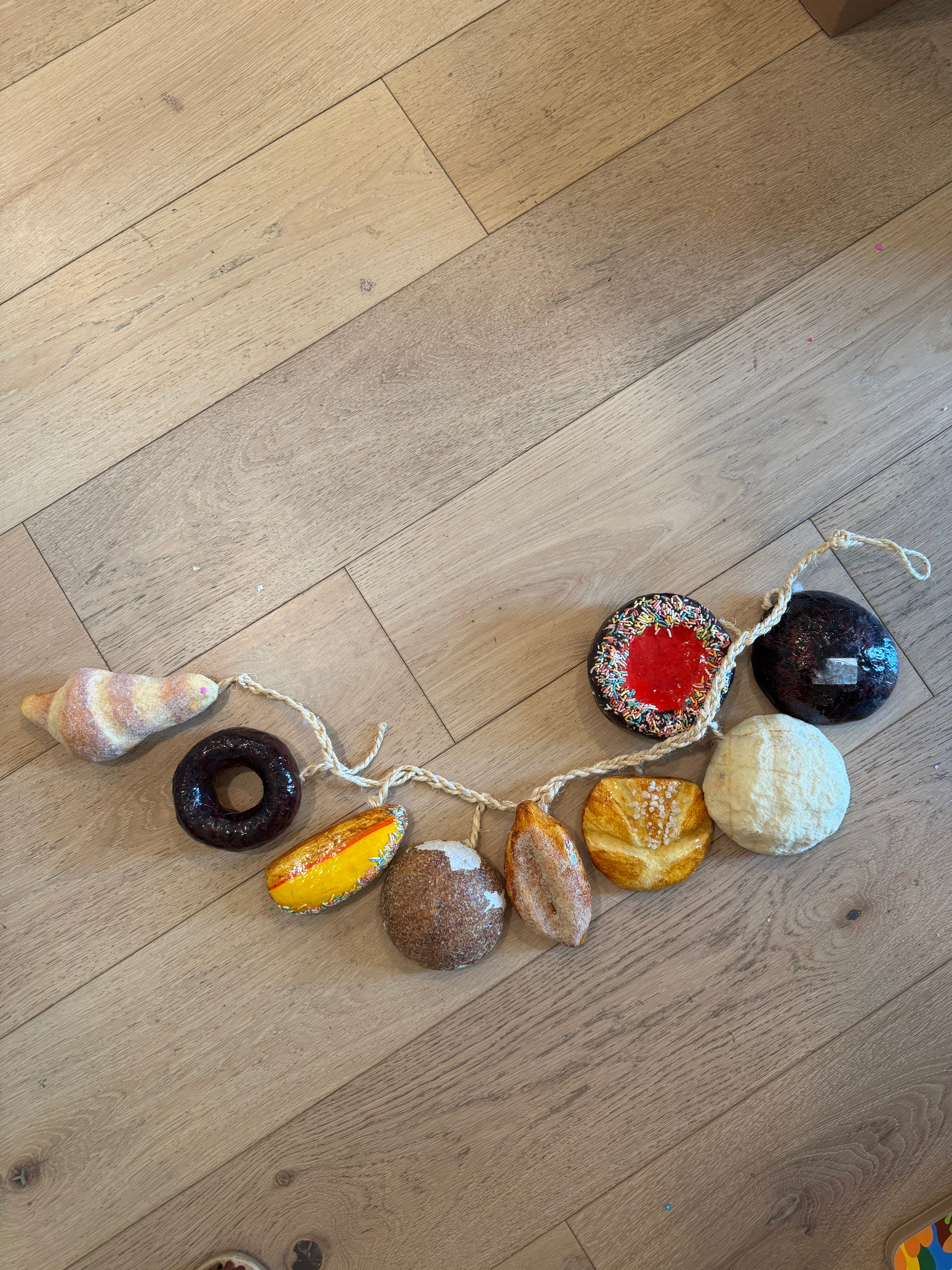 Bread Garland from Living the Seasons