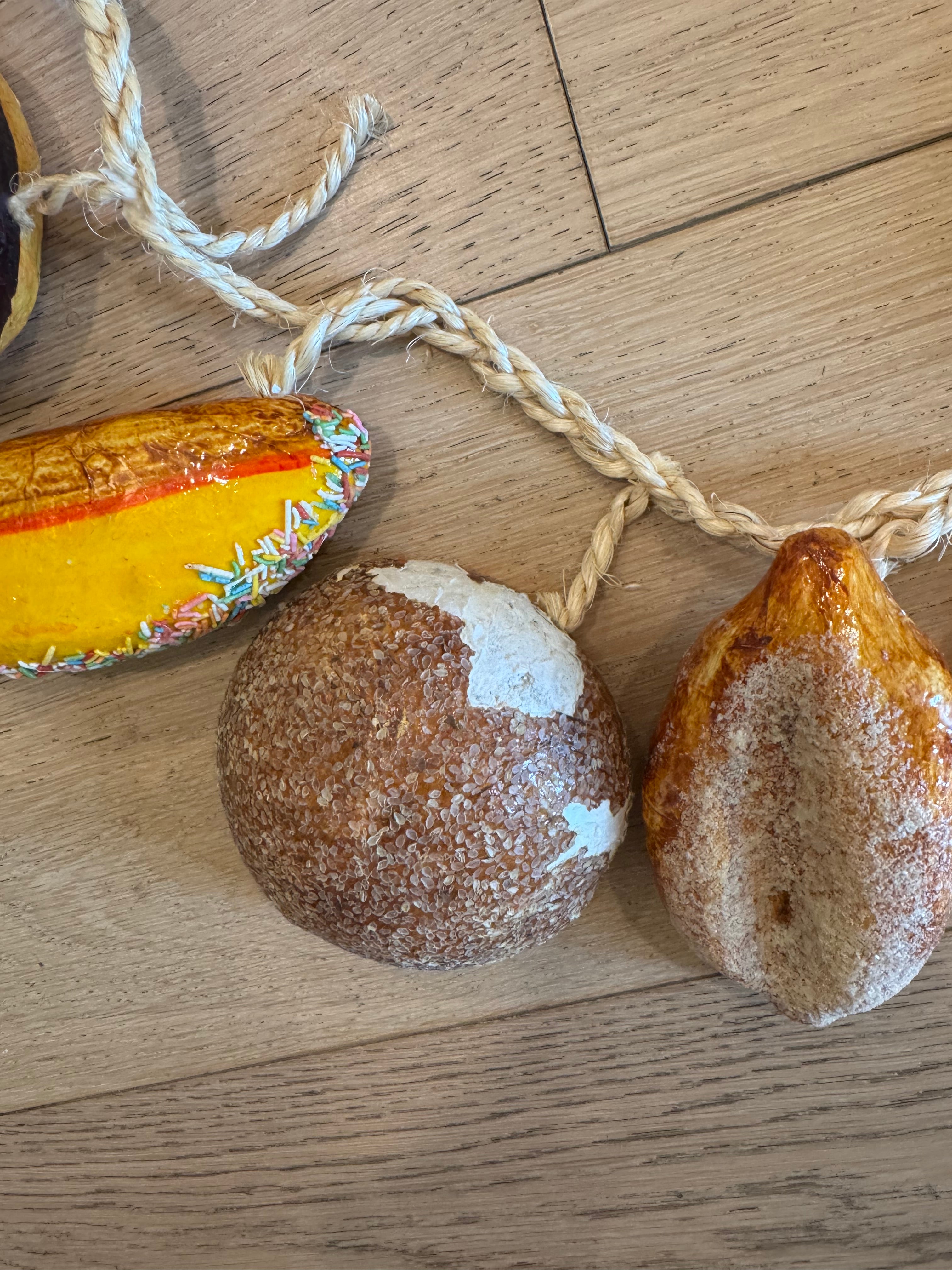 Bread Garland from Living the Seasons