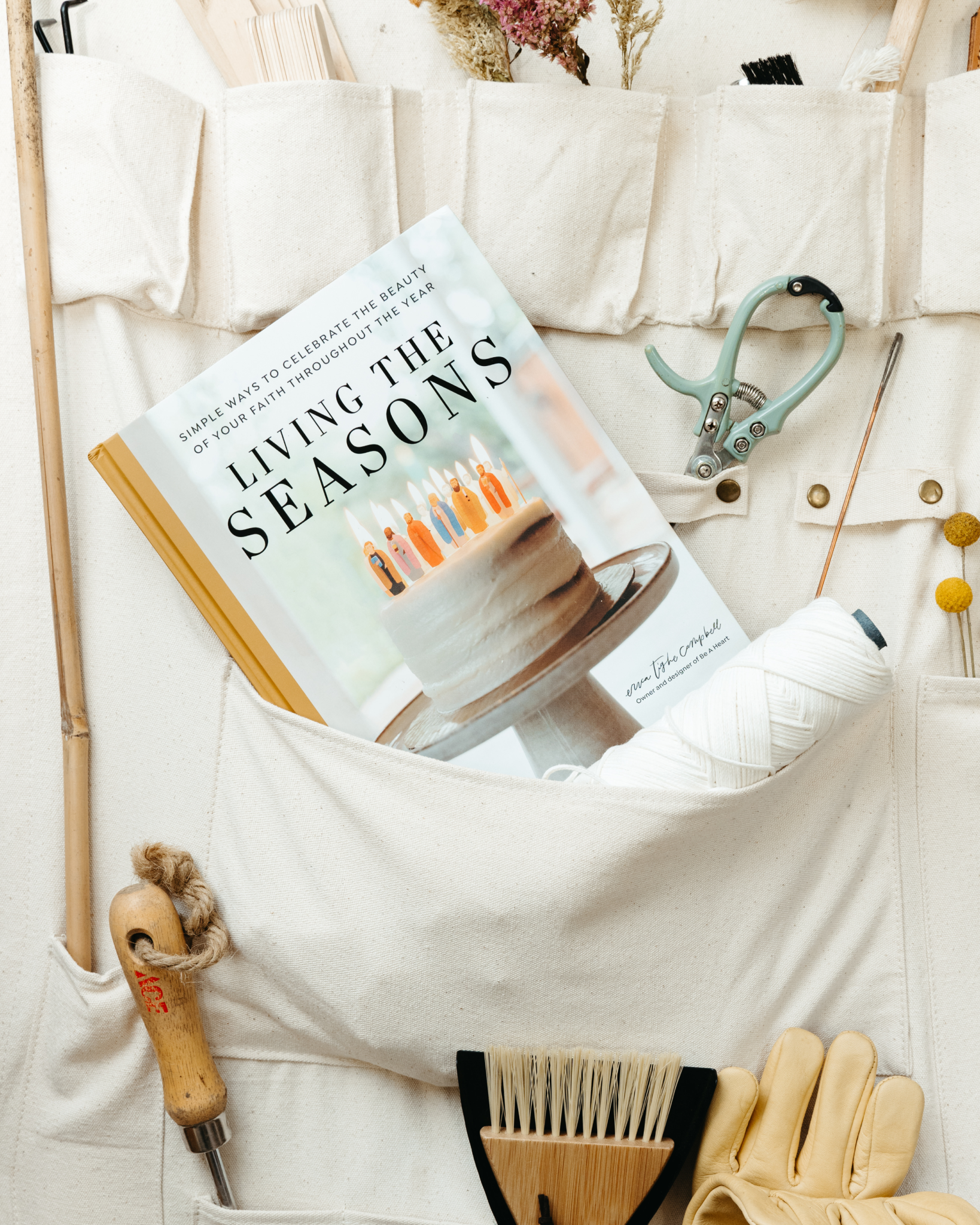 Living the Seasons: Simple Ways to Celebrate the Beauty of Your Faith Throughout the Year by Erica Campbell