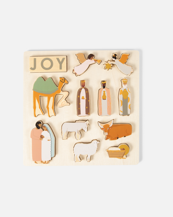 Nativity Wooden Puzzle Be A Heart