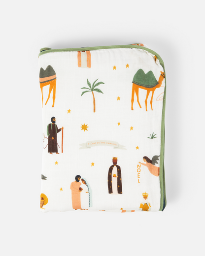 Nativity Oversized Muslin Quilt