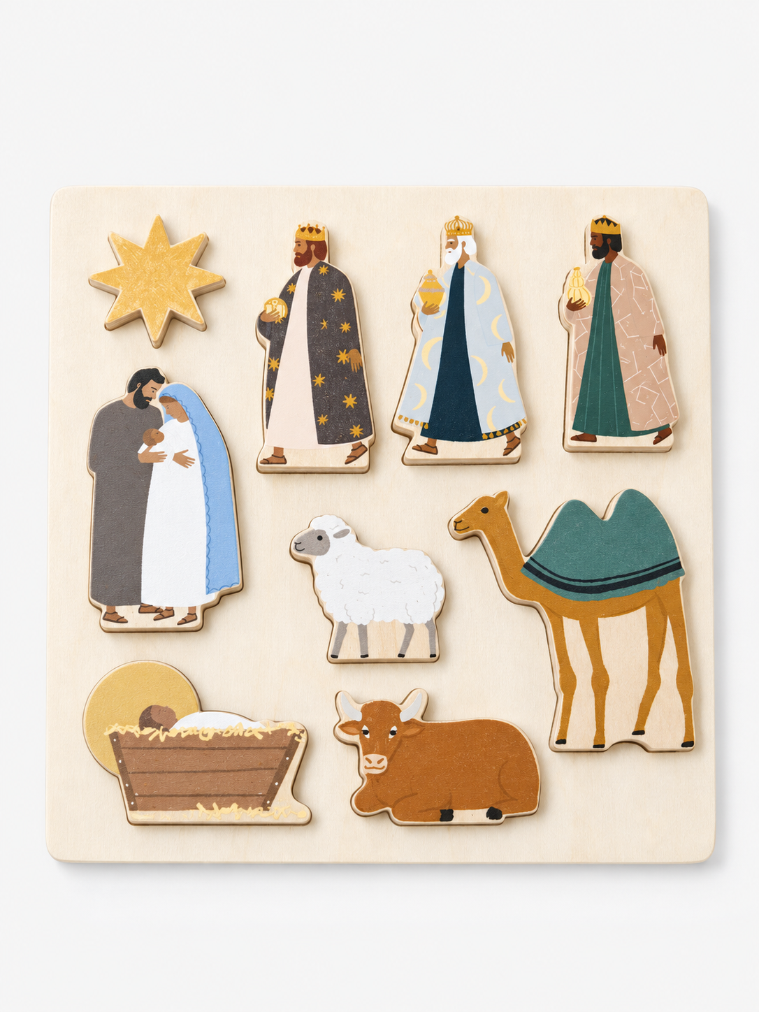 Nativity Wooden Puzzle Be A Heart