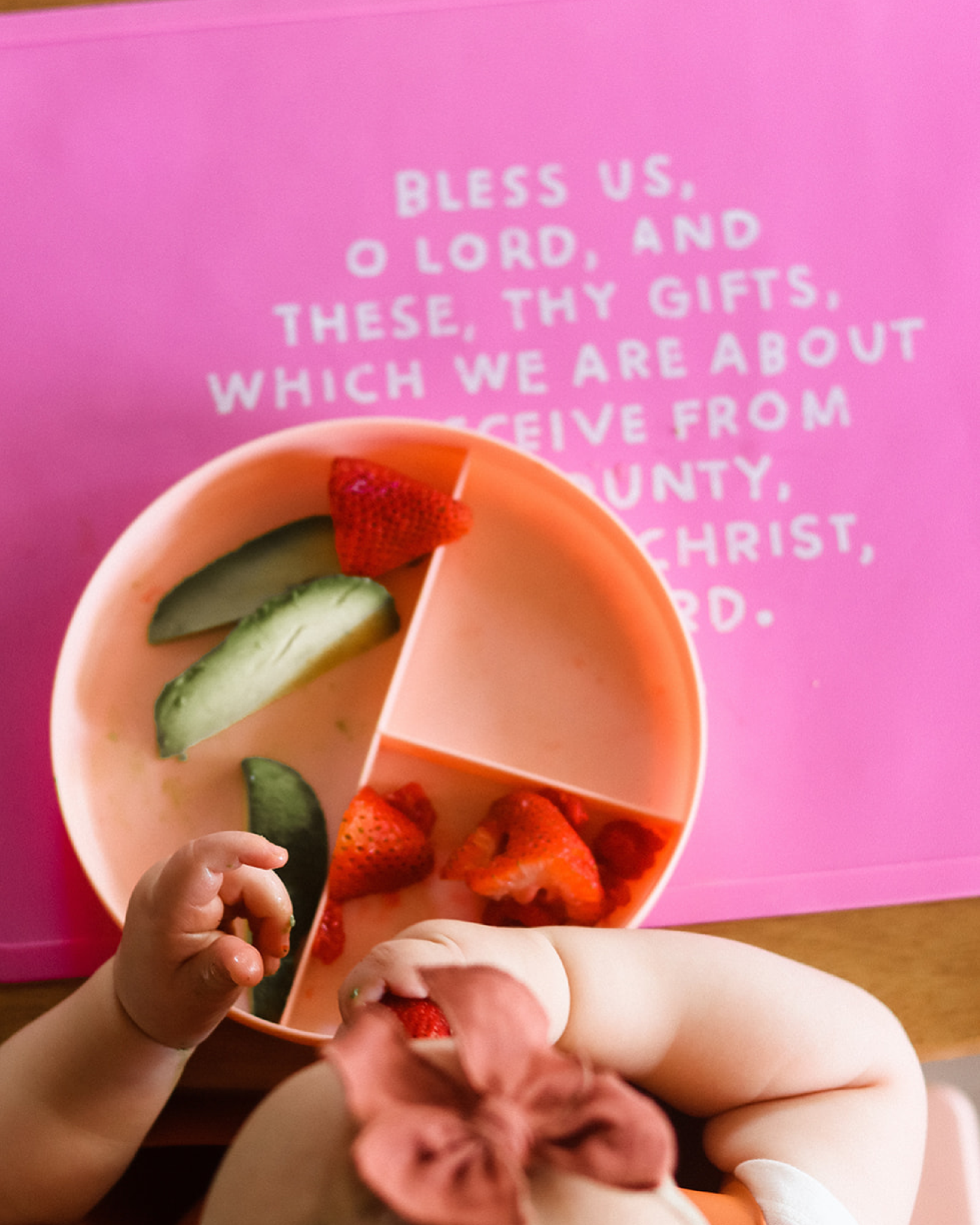 Meal Blessing Silicone Placemat 