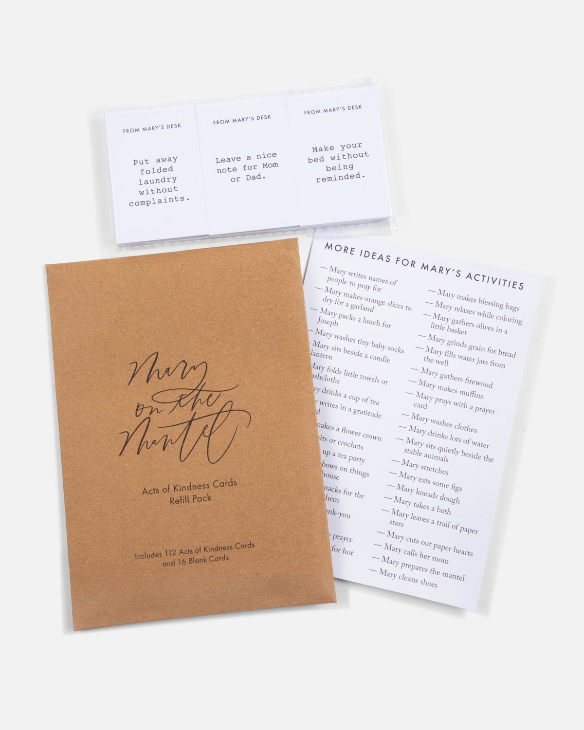 Mary on the Mantel Acts of Kindness Refill Pack
