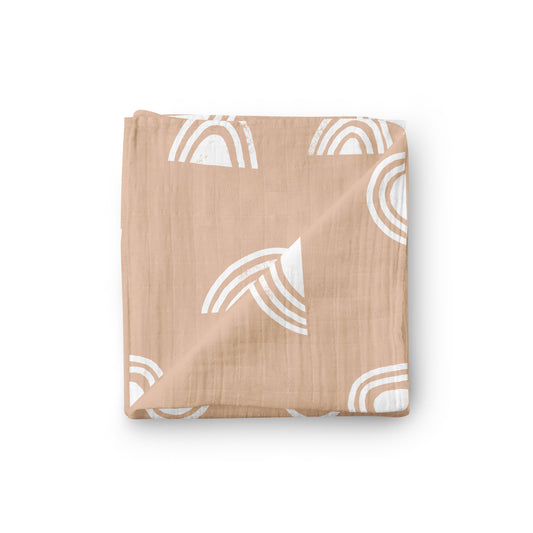 Blush All Things New Swaddle