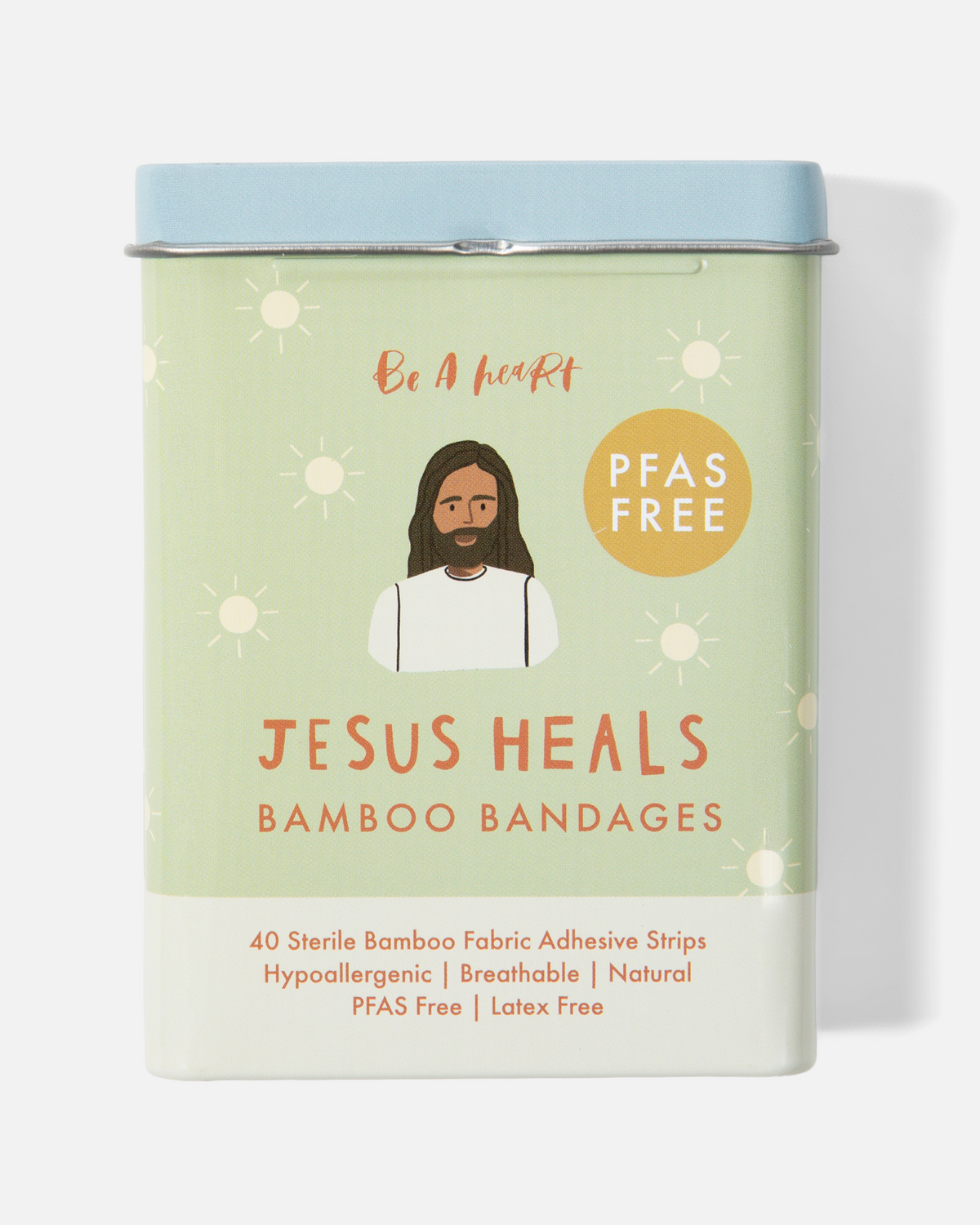 Jesus Heals Bandages – Bamboo and PFAS-Free Christian Bandages