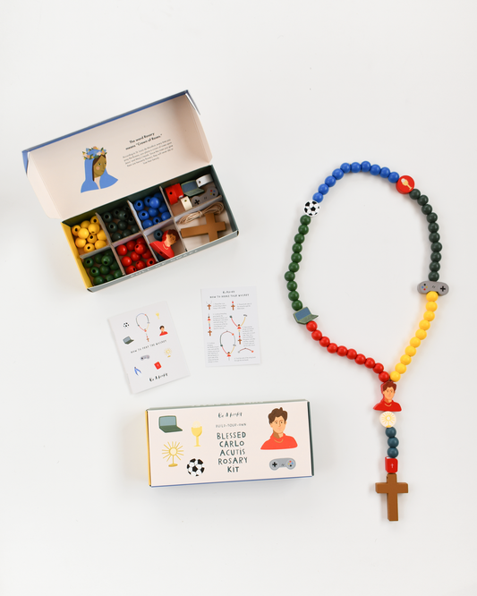 blessed carlo acutis rosary kit