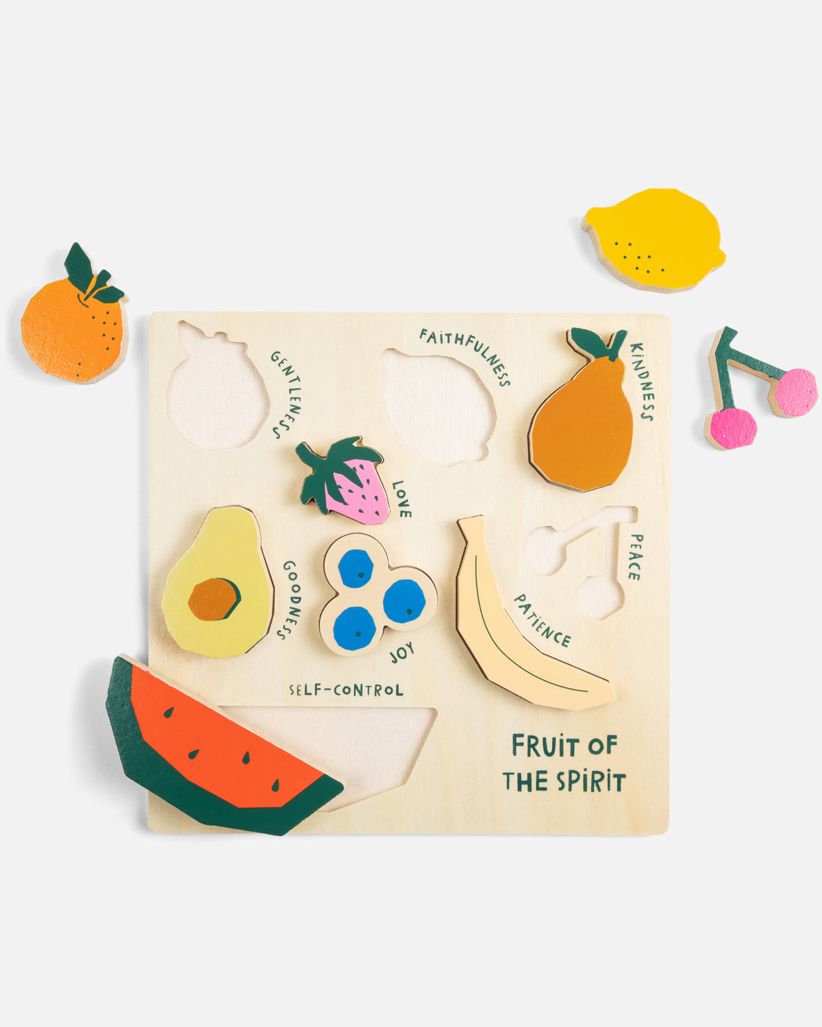 Fruit of the Spirit Wooden Puzzle