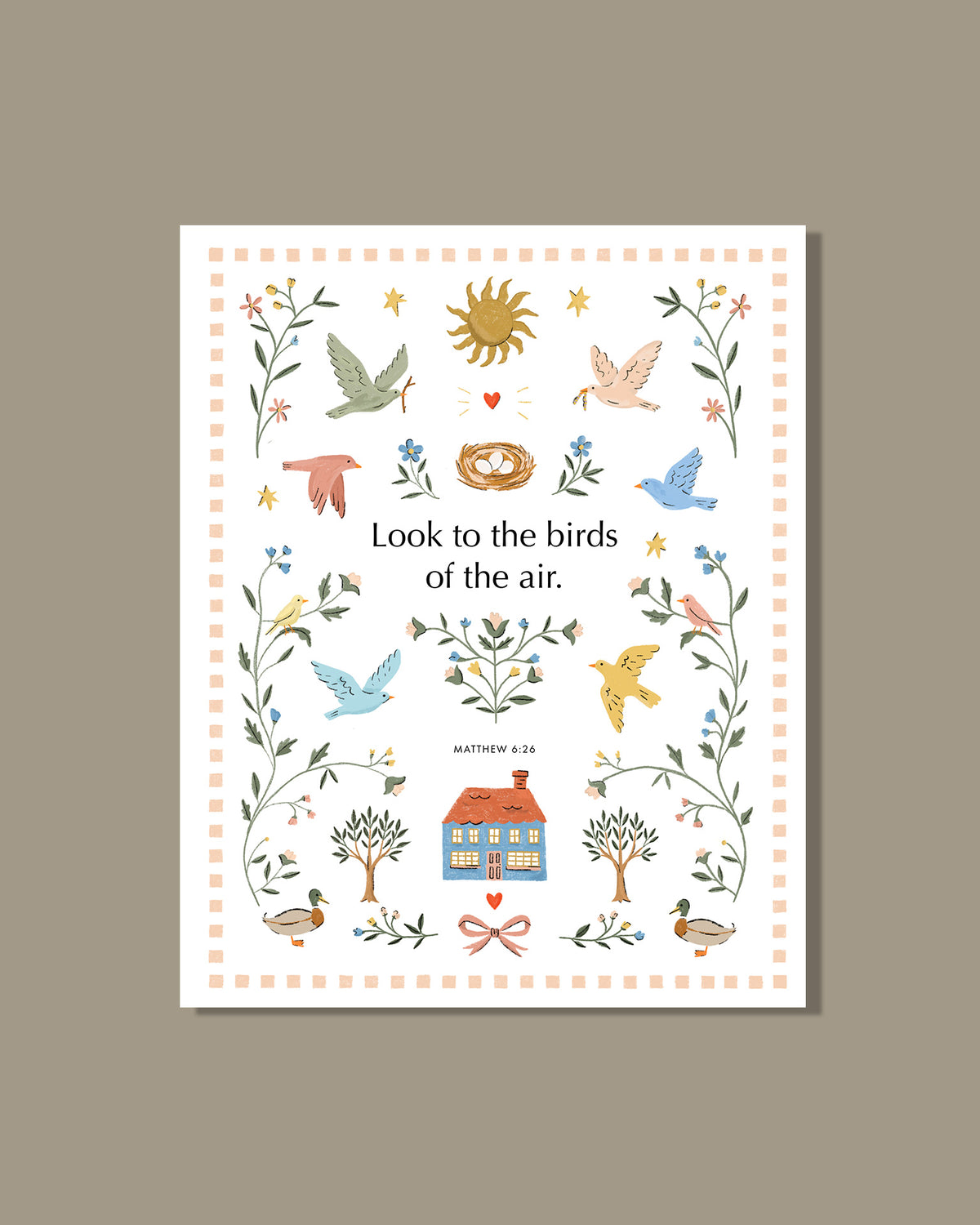 Look to the Birds 8x10 Print