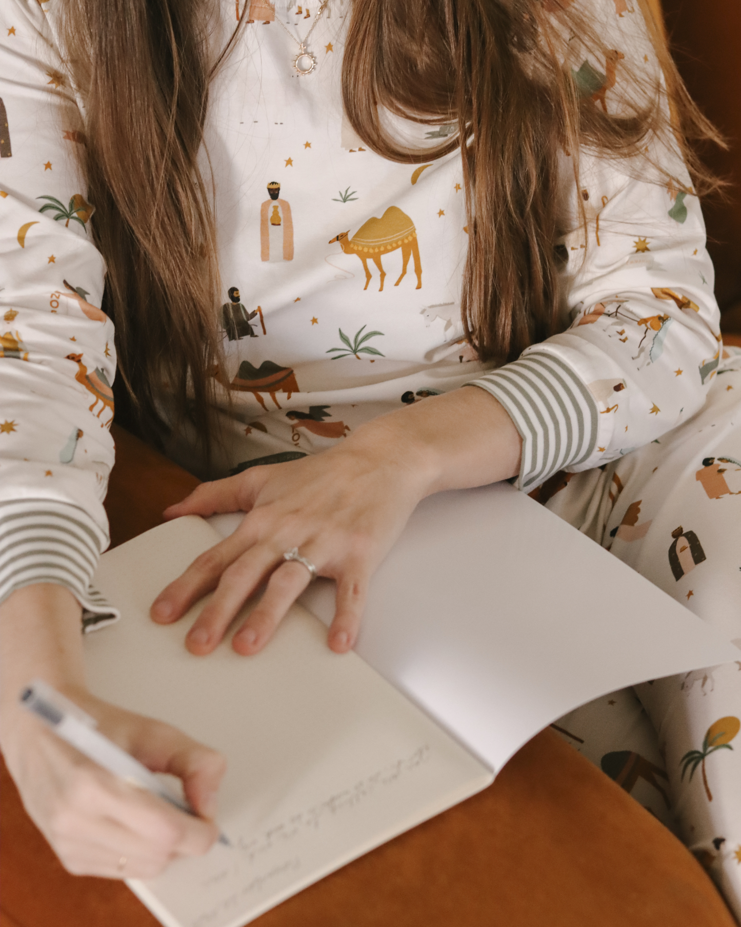 Women's Christmas Pajama Long Sleeve Shirt